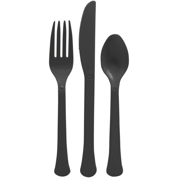 Elegani Disposable Plastic Flatware Set for 20 Guests Wayfair